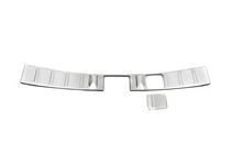 Mitsubishi Outlander 2012-2021 Trunk Sill Protector Libao (Stainless Steel) photo 2