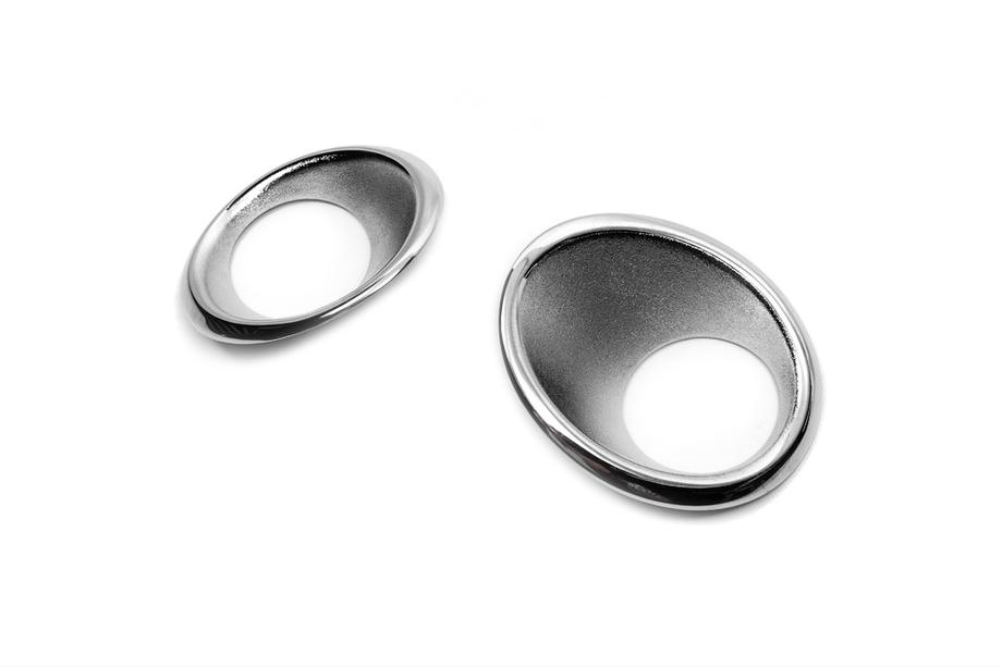 Suzuki Vitara 2015- Chrome Fog Light Covers (ABS) Image