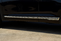 Toyota Highlander 2013-2019 Chrome Door Moldings Libao (ABS) photo 1