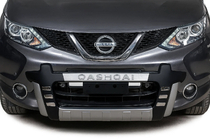 Nissan Qashqai 2014-2021 Front lip Libao 2014-2016 (plastic) photo 1