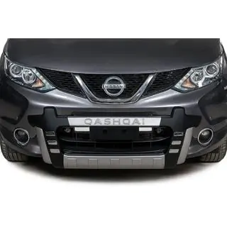 Front lip Libao 2014-2016 (plastic) Nissan Qashqai 2014-2021 photo 1