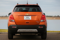 Chevrolet Trax 2012-2023 Rear fog light covers 2013-2016 (2 pcs, ABS) photo 1