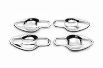 Nissan Qashqai 2014-2021 Chrome Handle Bowl Covers Libao (4 pcs, plastic) photo 1