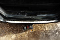 Nissan X-trail T31 2007-2014 Rear Bumper Protector Libao Stainless Steel photo 1