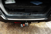 Nissan X-trail T31 2007-2014 Rear Bumper Protector Libao Stainless Steel photo 4