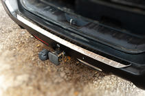 Nissan X-trail T31 2007-2014 Rear Bumper Protector Libao Stainless Steel photo 2
