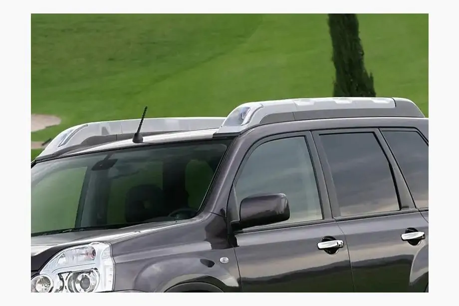 Nissan X-trail T31 2007-2014 Roof Rails Original Design (with Lights) Image