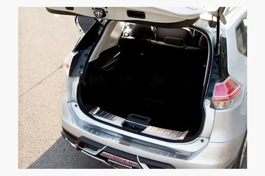 Nissan X-trail T32/Rogue 2014-2021 Trunk Sill Protector Libao (Stainless Steel) Photo 2