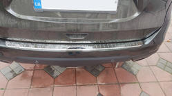 Nissan X-trail T32/Rogue 2014-2021 Rear Bumper Protector Libao Stainless Steel photo 2