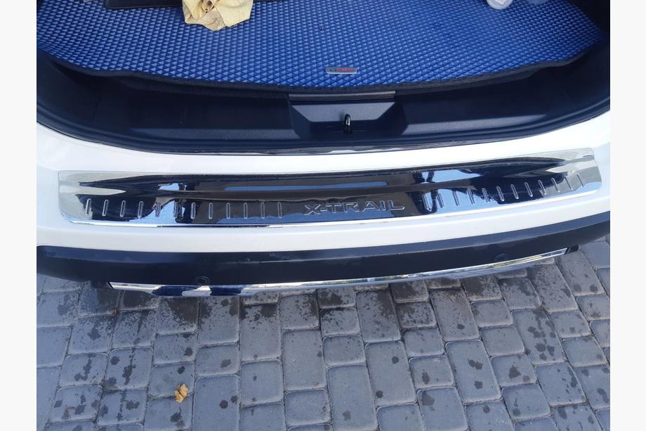 Nissan X-trail T32/Rogue 2014-2021 Rear Bumper Protector Libao Stainless Steel Image