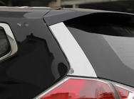 Nissan X-trail T32/Rogue 2014-2021 Chrome Rear Window Pillar Covers Libao (2 pcs, plastic) photo 2