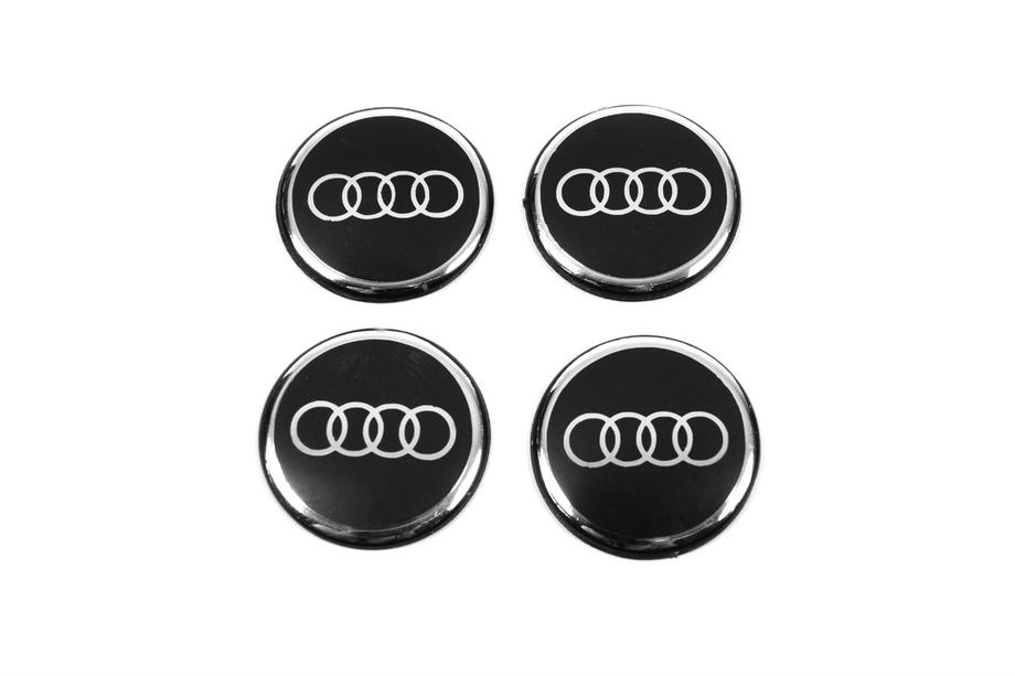Audi Stickers for wheel center caps 54mm (4pcs) Image