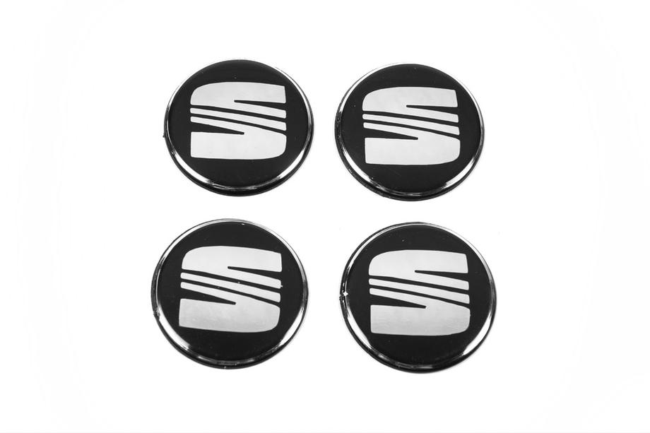 Seat Stickers for wheel center caps 54mm (4pcs) Image