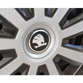 Stickers for wheel center caps 54mm (4pcs) photo 1