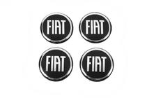 Fiat Stickers for wheel center caps 54mm (4pcs) photo 1