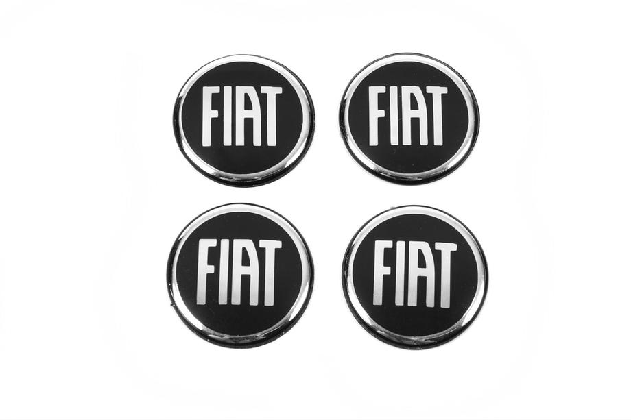Fiat Stickers for wheel center caps 54mm (4pcs) Image