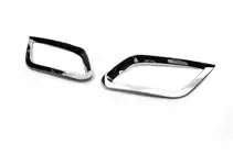 Opel Mokka 2012-2021 Chrome Fog Light Covers Libao (2 pcs, plastic) photo 4