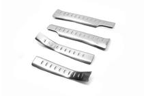 Opel Mokka 2012-2021 Door Sill Protectors Libao (4 pcs, Stainless Steel) photo 2