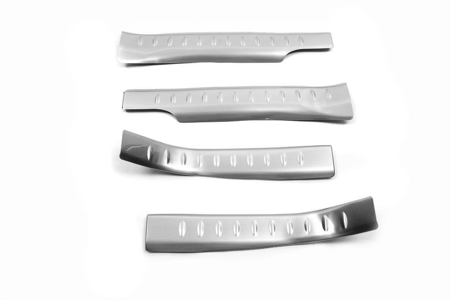Opel Mokka 2012-2021 Door Sill Protectors Libao (4 pcs, Stainless Steel) Image