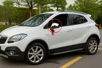Opel Mokka 2012-2021 Mirror Covers Libao (2 pcs, plastic) photo 3