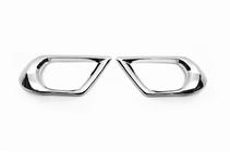 Subaru Forester 2013-2018 Chrome Fog Light Covers Libao (2 pcs, plastic) photo 3