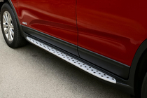 Subaru Outback 2009-2014 Side Steps OEM V2 (2 pcs, aluminum) photo 1