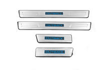 Subaru Outback 2014-2019 Libao LED Door Sill Plates (4 pcs, Stainless Steel) photo 2