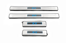 Subaru XV 2011-2017 Libao LED Door Sill Plates (4 pcs, Stainless Steel) photo 1