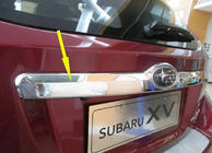 Subaru XV 2011-2017 Trunk trim above license plate Libao (stainless steel) photo 5