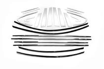 Subaru XV 2011-2017 Door Pillar Moldings Libao (4 pcs, plastic) photo 3