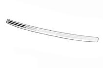 Toyota Camry 2011–2017 Rear Bumper Protector Libao Stainless Steel photo 4