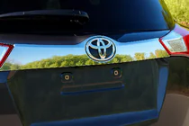Toyota Rav 4 2013-2018 Chrome trim above license plate bumper Libao 2013-2016 stainless steel photo 1