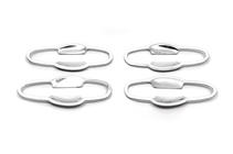Toyota Rav 4 2013-2018 Chrome Handle Bowl Covers Libao (4 pcs, plastic) photo 4