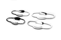 Toyota Rav 4 2013-2018 Chrome Handle Bowl Covers Libao (4 pcs, plastic) photo 5