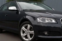 Audi A3 2003-2012 Mirror Covers 2010-2012 (2 pcs, Stainless Steel) photo 1