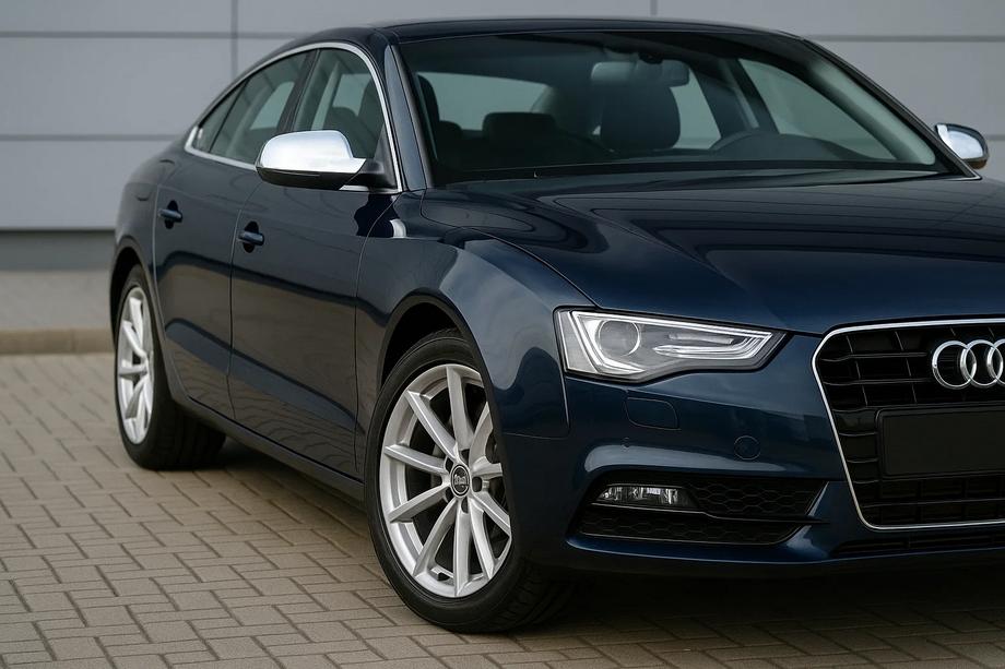 Audi A5 2007-2015 Mirror Covers 2010-2015 (2 pcs, Stainless Steel) Image
