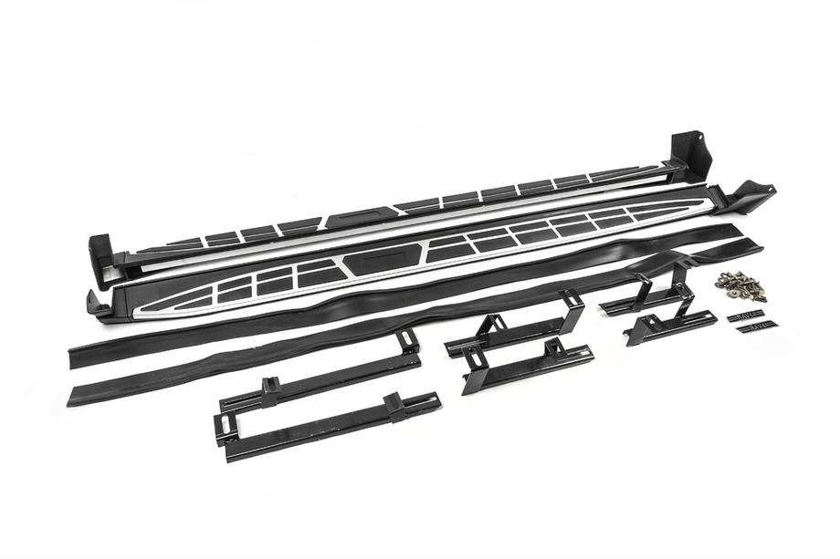 Toyota Rav 4 2013-2018 Side Steps OEM V5 (2016-2018, 2 pcs, Aluminum) Image