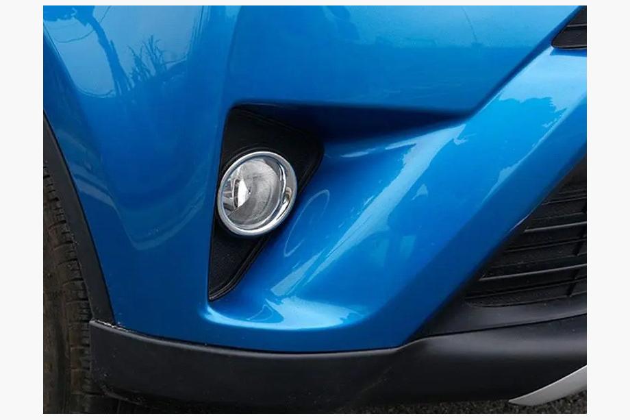 Toyota Rav 4 2013-2018 Chrome Fog Light Covers Libao 2016-2018 (2 pcs, plastic) Image