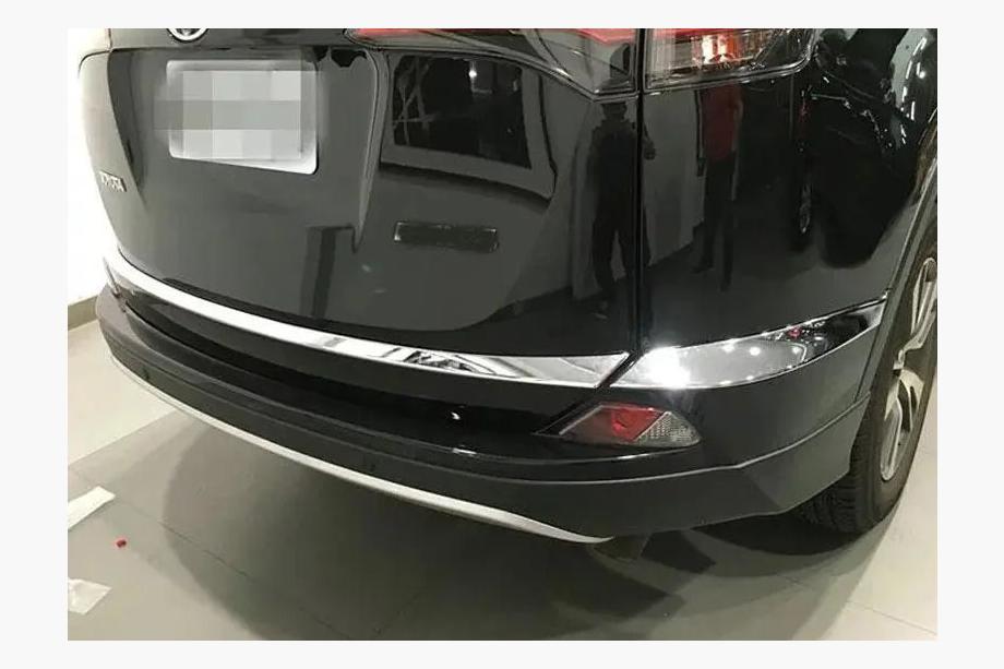 Toyota Rav 4 2013-2018 Rear Bumper and Trunk Chrome Trim Libao 2016-2018 (3 pcs, Stainless Steel) Photo 1