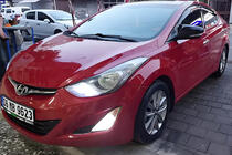 Hyundai Elantra (MD/UD) 2011-2015 Mirror covers with turn signal cutout BMW-style (2 pcs) photo 6