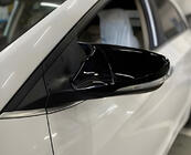 Hyundai I-30 2012-2017 Mirror covers with turn signal cutout BMW-style (2 pcs) photo 3