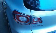 Volkswagen Tiguan 2007-2016 Tail Light Covers Libao 2007-2011 (2 pcs, plastic) photo 2