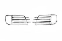 Volkswagen Tiguan 2007-2016 Chrome Fog Light Covers Libao 2011-2016 for Aziat (2 pcs, plastic) photo 4
