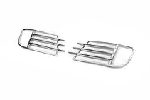 Volkswagen Tiguan 2007-2016 Chrome Fog Light Covers Libao 2011-2016 for Aziat (2 pcs, plastic) photo 3