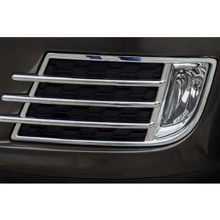 Chrome Fog Light Covers Libao 2011-2016 for Aziat (2 pcs, plastic) Volkswagen Tiguan 2007-2016 photo 2