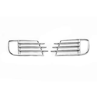 Chrome Fog Light Covers Libao 2011-2016 for Aziat (2 pcs, plastic) Volkswagen Tiguan 2007-2016 photo 4