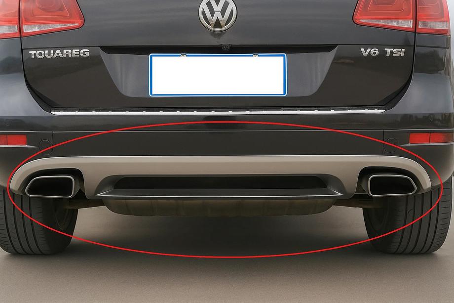 Volkswagen Touareg 2010-2018 Rear Add-on V2 Image