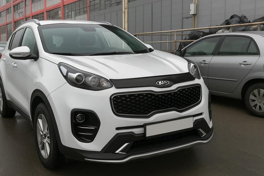 Kia Sportage 2015-2021 Front Lip V4 (2015-2019) Image