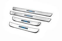 BYD S6 2010-2016 Libao LED Door Sill Plates (4 pcs, Stainless Steel) photo 1