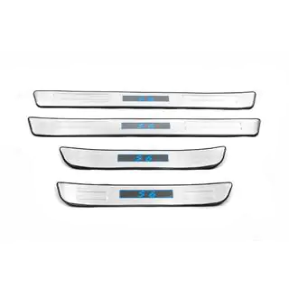 Libao LED Door Sill Plates (4 pcs, Stainless Steel) BYD S6 2010-2016 photo 2
